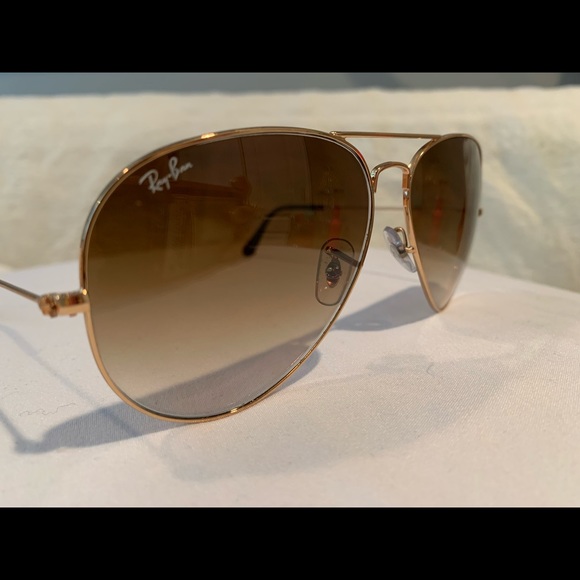 ray ban aviator gold light brown gradient ray ban aviator gold light brown gradient